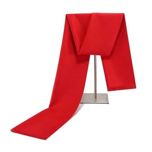 Men Winter Scarf Soft Warm Long Cashmere Feel Scarves Unisex Plain Solid Color Winter Scarf2