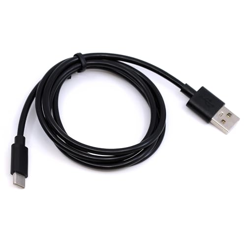 USB Ladekabel passend für Sony Xperia 1 (IV, III, II), Xperia 5 (III, II), Xperia 10 (IV, III, II), Xperia 10 III Lite, Xperia Pro 2021, Xperia PRO-I Typ-C Datenkabel 1m mit mungoo Displayputztuch