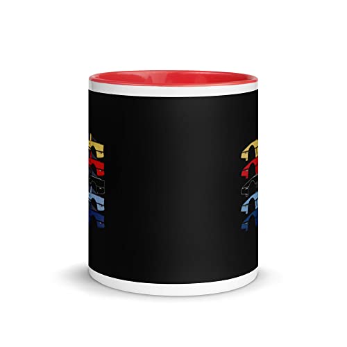 Taza retro C4 Fourth Gen Vette 1980s automotive miniatura 2