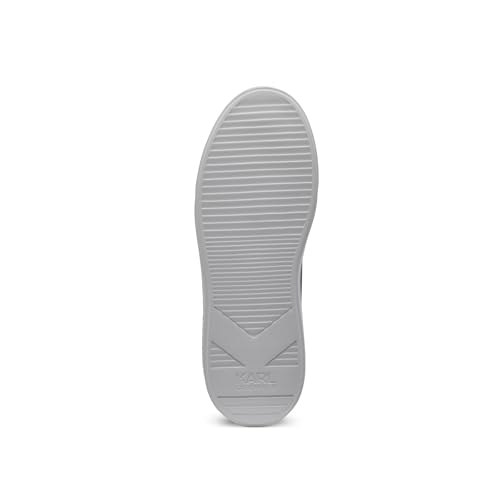 Image of Karl Lagerfeld Mens Lightweight Phylon Sole Faux Leather Sneaker