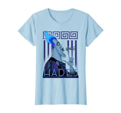Disney Hercules Hades Geometric Portrait T-Shirt