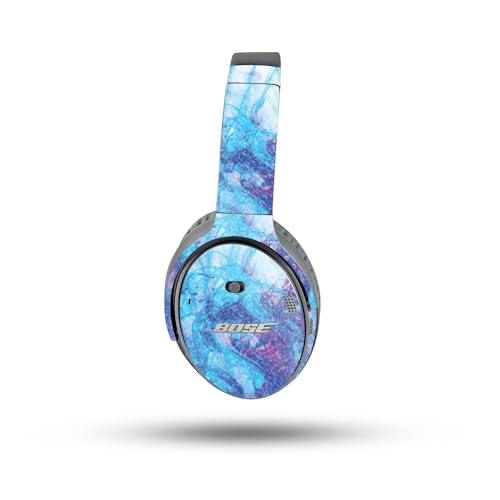 Image of MightySkins Glossy Glitter Skin Compatible with Bose QuietComfort 35 II Headphones - Paint Vapor | Protective, Durable High-Gloss Glitter Finish | Easy to Apply