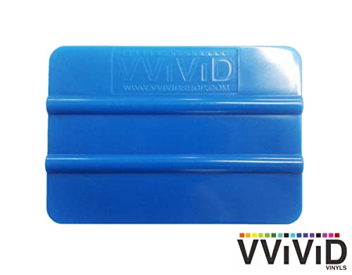 Image of VViViD Blue Handheld Vinyl Wrap Applicator Squeegee