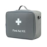 MGizo DtiSpectrum メディカルポーチ お薬収納ポーチ ショルダーストラップ 取り外し可能 救急パック 医療ポーチ 救急用品入れ 大容量 薬箱 応急処置 ハンドル付き 家庭用医療バッグ アウトドア 緊急 防災