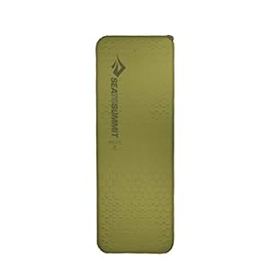 Sea to Summit Camp Self-Inflating Foam Sleeping Mat for Camping and Backpacking, Rectangular – Regular (72 x 25 x 1.5 inches)