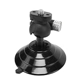 CS PRIORITY Universale 1/4 Vite/3-card Slot Ventosa Base Adatto per Action Camera Phone Mount (Versione D)