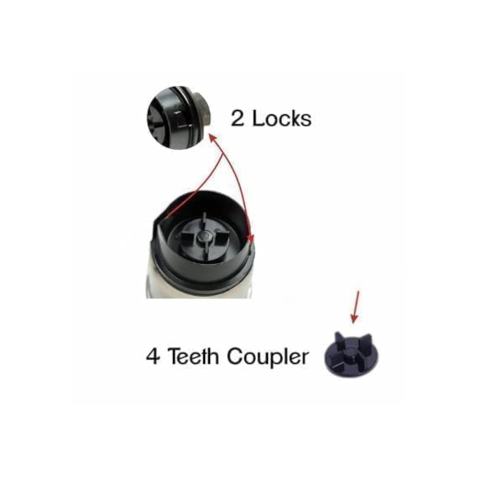 Stainless Steel Jars for Mixer Grinder, Combo Jar Set