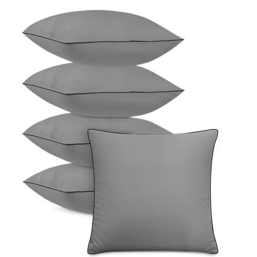 KAMS LIEU Soft Micro Fiber Cushions Premium 100% Hollow Virgin Fiber Cushion for Sofa Color- (20X20 INCH (Set of 5)) (B0D759BQR3) Amazon Price History, Amazon Price Tracker