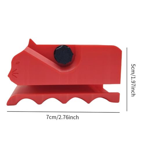 MYCENSE Cortador de Papelão com Impressão 3D para Gatos, Vermelho