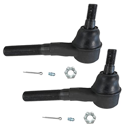 Image of Detroit Axle - 2WD Front Upper Control Arm Tie Rod Replacement for 2002-2002 Dodge Ram 3500 w /Solid Front Axle - 8pc Kit