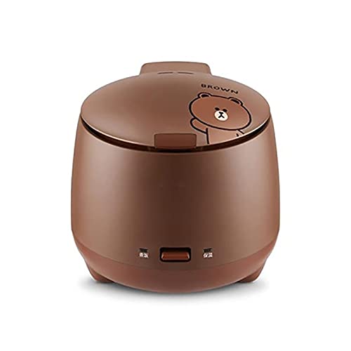 DFJU Reiskocher (1.5L) Mini-Multifunktions-Reiskocher für Wohnheim, Wärmeerhaltung und EIN-Knopf-Schalter, für 1-2…
