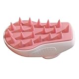 ERINGOGO Milde Kopfhautmassagebürste Aus Silikon Handheld Shampoo-bürste Für Effektive Reinigung Und Entspannende Massage Im Badezimmer Gegen Schuppen Für Gesunde Kopfhaut