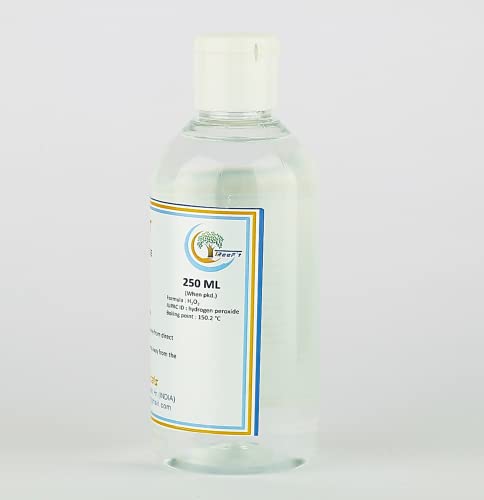 Image of Hydrogen Peroxide 3% Food Grade Cleaning & Disinfecting Liquid for Household, Plants & Hydroponics (250 X 8 = 2000 ML)