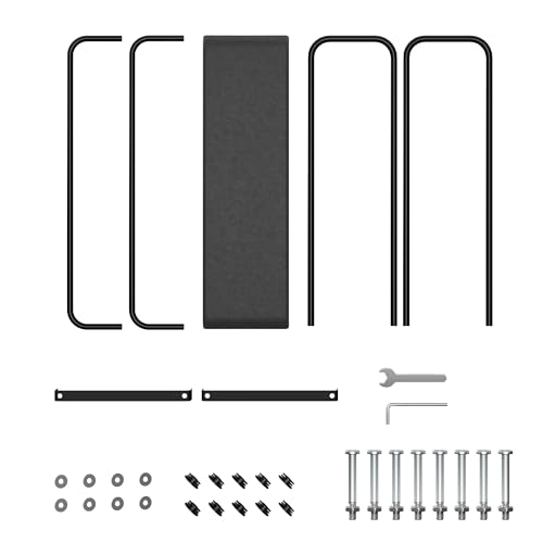 4Ft Firewood Rack Outdoor, Firewood Rack Indoor with Fabric Mesh, Heavy Duty Fire Logs Stand Stacker Holder, Metal Lumber Storage Organizer for Storing Logs of Various Size, Black