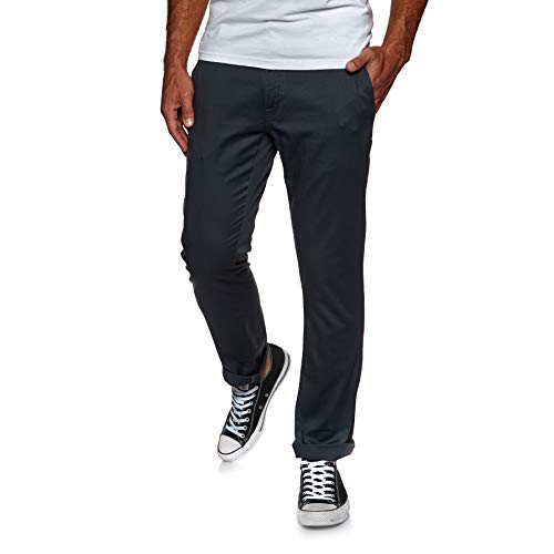 Volcom Men's Frickin Modern Fit Stretch Chino Pant, Charcoal, 29W X 34L #TOP13