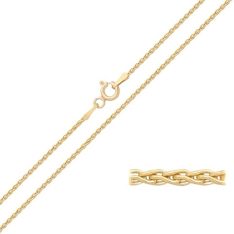 Old English Jewellers 9ct Gold on Silver Necklace Cover
