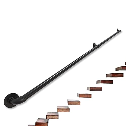 Main courante d'escalier pour poteaux de support de sécurité