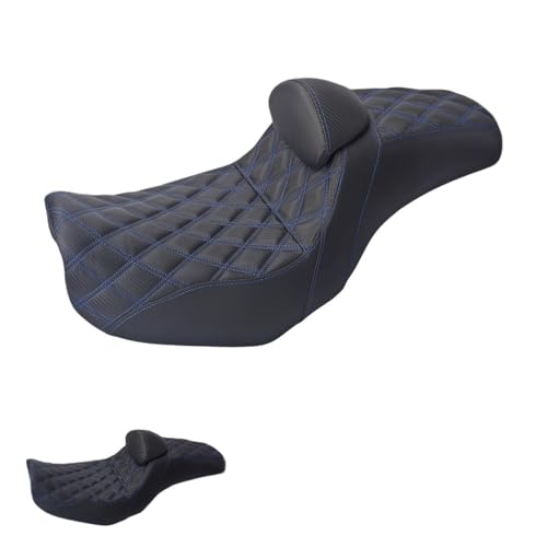Selle moto biplace pour Dyna Street Bob et Low Rider 2006-2017