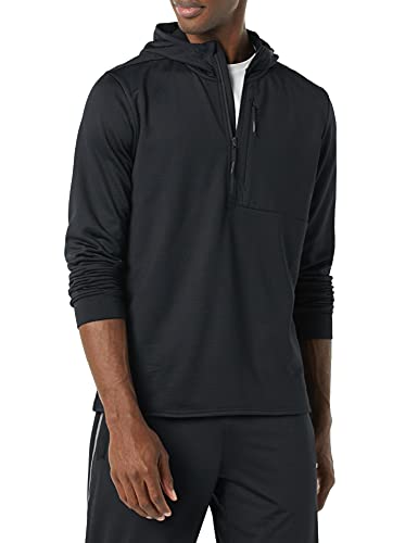 Photo 1 of Amazon Essentials Men's Performance Ski Midlayer Full-Zip Hoodie XX-Large Black