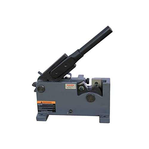 KAKA INDUSTRIAL MS-20 Manual Sheet Metal Shears - Cuts Square Steel, Rebar, Rod, Flat Bar, Round Steel up to 0.79 in / 20mm
