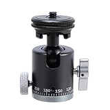 JINPIAOPIAO ダブルユースパノラマ小型三脚ヘッド RJ084 汎用パノラマカメラマウント カメラ&アクションカメラアクセサリー