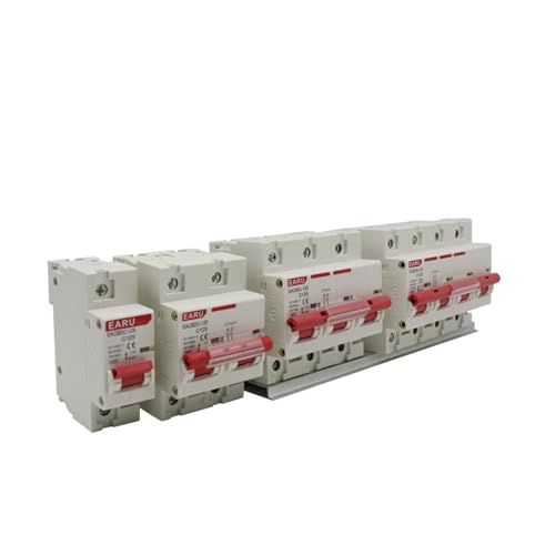 Disjoncteur solaire DC 3P protégeant vos panneaux solaires isolés de 1000V 80A