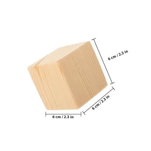 Elevadores de madera para cama y sofá, tacos de 6 cm de altura para patas de mesa y muebles 3