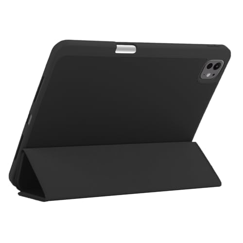 Image of Arctic Fox Smart Folio Case for iPad Pro 11 inch Cover Case (M4 2024) with Pencil Holder, iPad Pro 11 inch 2024,Smart Flip Case Cover for Apple iPad Air with Pencil Holder [Auto Sleep /Wake] - Black