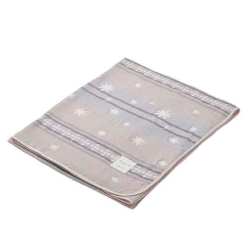 nishikawa【西川】 newmine Relax 4重ガーゼケット シングル 綿100% CICA加工(ツボクサエキス) 日本製 グレー FR04801000