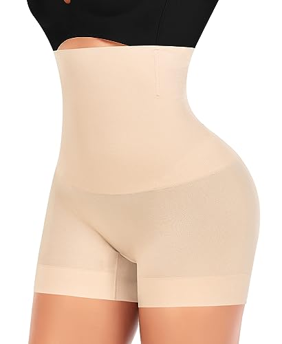 YARRCO Braga Faja Reductora Mujer Vientre Plano Invisible Faja Pantalon Adelgazante Braguitas Moldeadoras Shapewear Control de Abdomen Pantalones Cortos Sin Costuras (#2 Beige-Cintura Alta,M) YARRCO Braga Faja Reductora Mujer Vientre Plano Invisible Faja Pantalon Adelgazante Braguitas Moldeadoras Shapewear Control de Abdomen Pantalones Cortos Sin Costuras (#2 Beige-Cintura Alta,M)