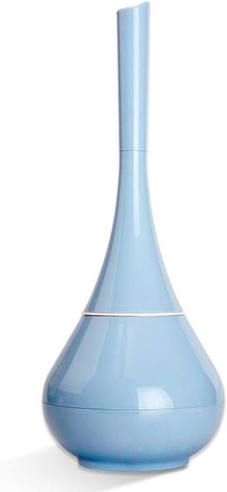Brosse de toilette design bleu pour une salle de bains chic