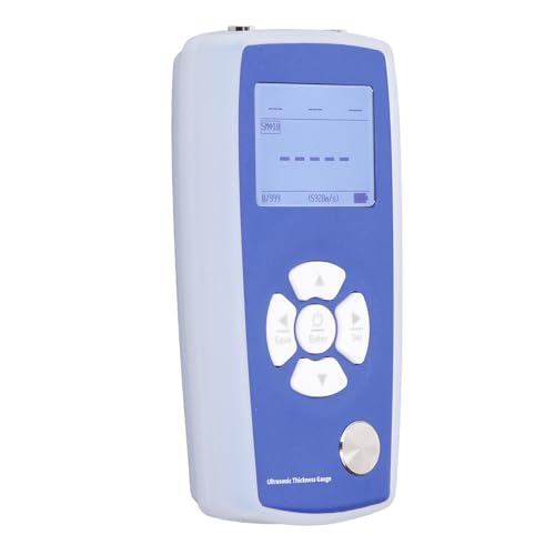 Luocute Medidor Profesional Digital de Espesor Ultrasonico para Metal y Plástico Resolución 0.01 mm Rango 1-320 mm miniatura 1