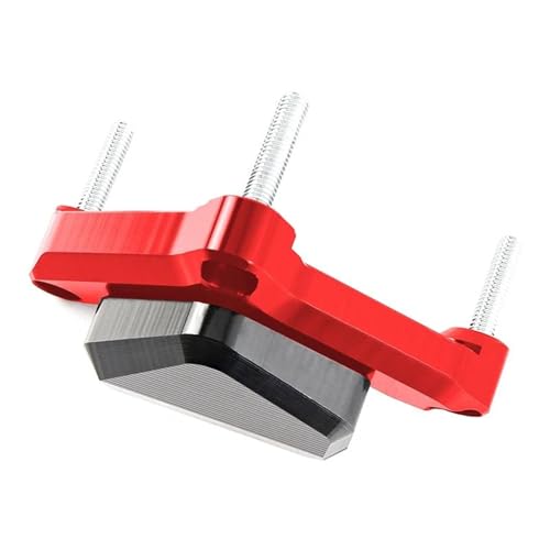 Für Ducati Für Multistrada 1200 1260 Für Monster Für Hypermotard Für Diavel Motorrad Wasserpumpe Schutz Zubehör Motorrad-Motorschutz Motorrad-Sturzschutz(Red)