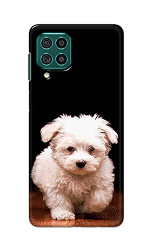 Image of PRINTFIDAA� Printed Hard Back Cover Case for Samsung Galaxy F62 | Samsung Galaxy M62 Back Cover (Puppy Dog) -2808