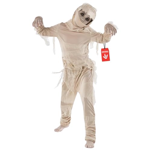 Morph Boys Mummy Costume For Kids Egyptian Pharaoh Tomb Halloween Costumes For Boys and Girls
