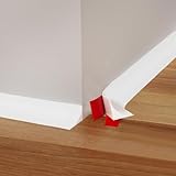 118 Inch Flexible Quarter Round Molding,Bendable Molding Trim,Peel and Stick Silicone Rubber Edge Trim for Floor,Wall Corner,Kitchen,Living Room,Staircase,Bathroom
