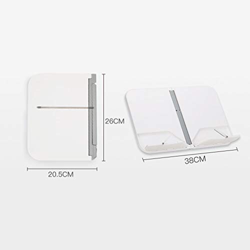 Portable Book Cookbook Stand Holders With Concealed Metal Bracket, Foldable Reading Stands, Textbook Magazine Recipe Tablet Display Stand, Idea For Family Friends Students,Orange #TOP7