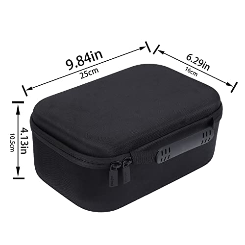 Co2Crea Hard Travel Case Compatible With Howard Leight Impact Sport Od Electric Earmuff Replacement For Genesis Sharp-Shooter Safety Eyewear Glasses #TOP5