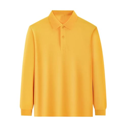 Long Sleeve Polo Boys Pique Polo School Uniform Shirt for Girls Collared Casual Cotton Tshirts