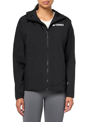 adidas Women's Terrex Multi 2l Rain.rdy Jacket Outerwear, Black, S