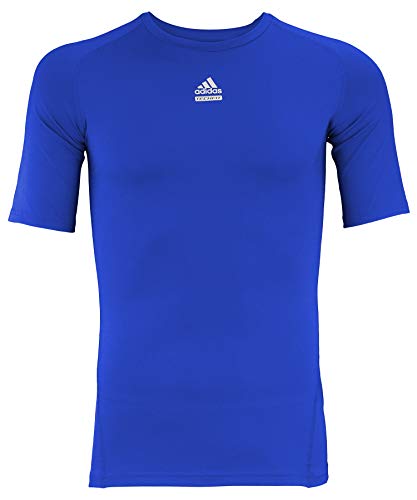 adidas Techfit T-Shirt Manches Courtes Homme Fitness Maillot Noir