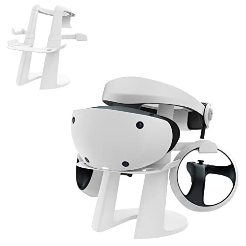 Proteggi le lenti del tuo auricolare: la nostra custodia per display VR è appositamente progettata per il tuo visore VR. Il vassoio del display è abbastanza largo da mantenere una distanza adeguata dagli obiettivi, proteggere le cuffie VR nella posizione più stabile su un supporto verticale senza preoccuparsi di graffi.