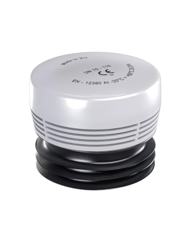 HypAir Balance - Aérateur de Tuyau DN 32-63 et 70-110 - Valve d'Aération pour Installations Sanitaires