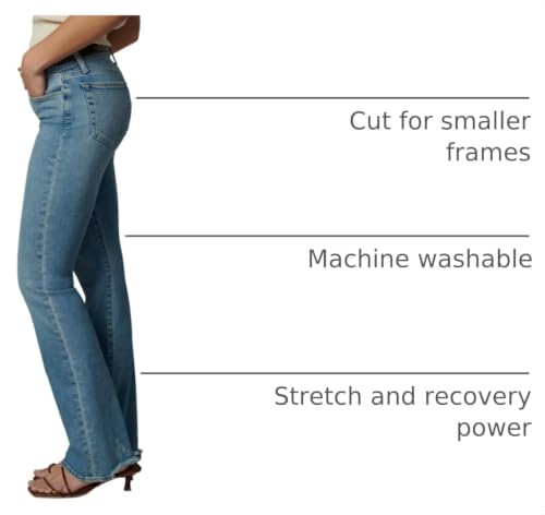 Image of Joe's Women's The Provocateur Petite Mid Rise Bootcut Jeans