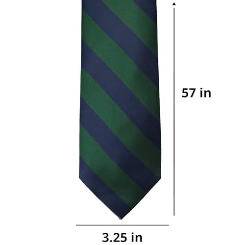 Image of tiemart Men's Striped Tie Standard Length