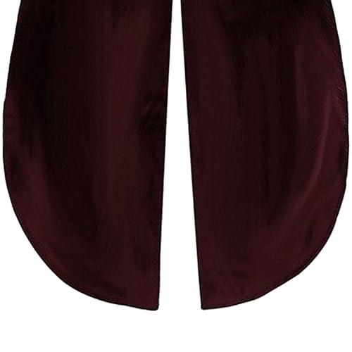 DGHM-JLMY Mens Gothic Steampunk Double Breasted Vest Sleeveless Paisley Tailcoat Vest Waistcoat Jacquard Brocade Suit Vest4