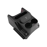 ECOZEN スズキ 新型 スペーシア コンソールボックス セット スペーシアカスタム 3代目 MK54S MK94S センターコンソール ドリンクホルダー ゴミ箱 増設 小物収納ボックス 車内 仕切り 収納 ボックス ABS素材 汚れ防止 滑り止め スペーシアカスタム内装 車 アクセサリー パーツ