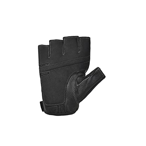 Image of USI UNIVERSAL 733A Ambush Fitness Gym Gloves, Workout Powerlifting Gloves, Leather Polyester, Elastane Neoprene, Foam Construction, Suede Leather Palm (Small, Black)