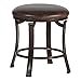 Hillsdale Furniture Hastings Backless Vanity Stool, Antique Brown