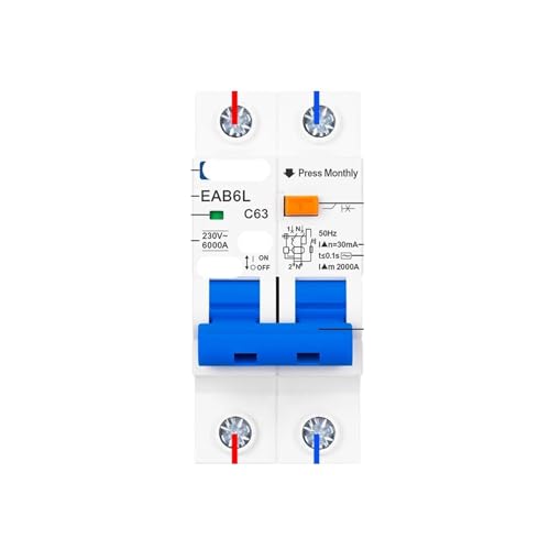 Disjoncteur différentiel 2P pour sécuriser la cuisine et la buanderie